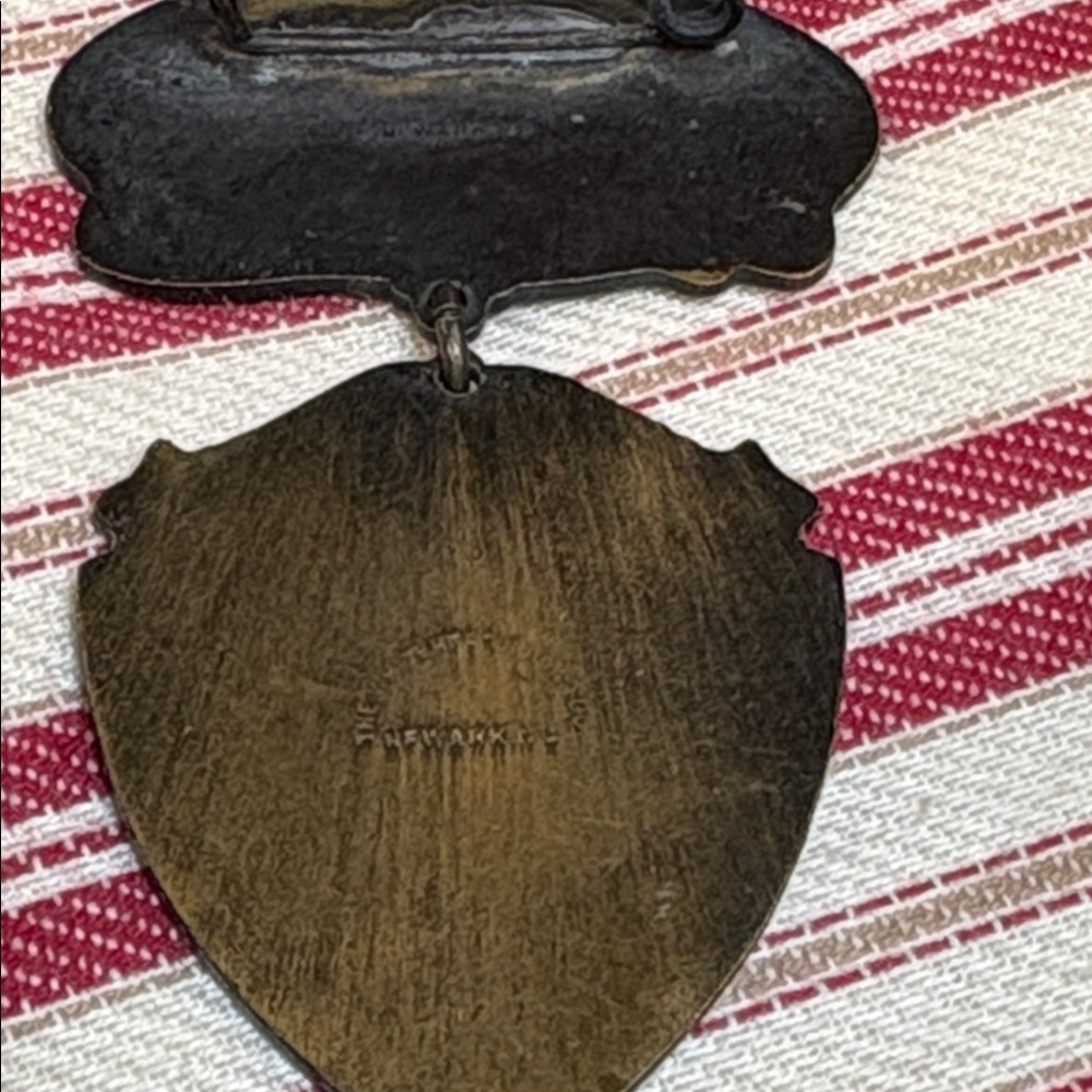 Vintage Delegate Badge Minnesota Fire Department Association - Picture 4 of 4